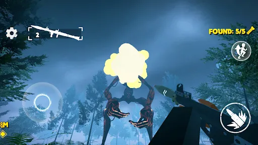 Gameplay screenshot 2 from Siren horror: Big head game 3d - Adventure game